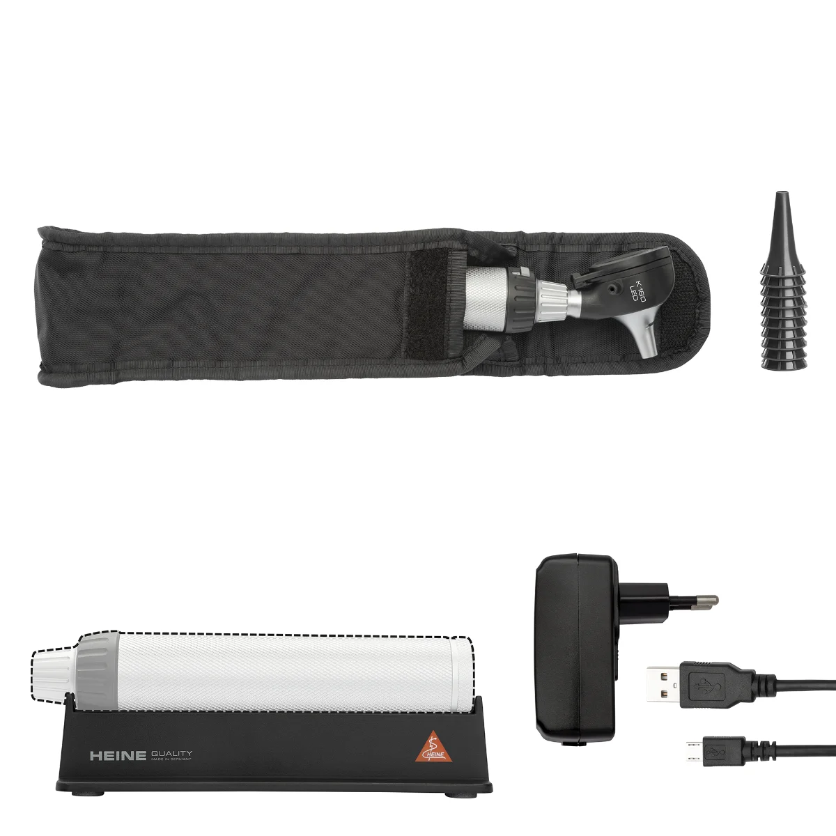 HEINE Optotechnik HEINE K180 LED F.O. Otoskop