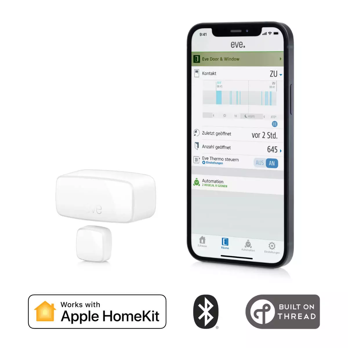 Eve Home Systems Eve Door & Window Smarter Kontaktsensor Eve Home Systems Eve Door & Window Smarter Kontaktsensor