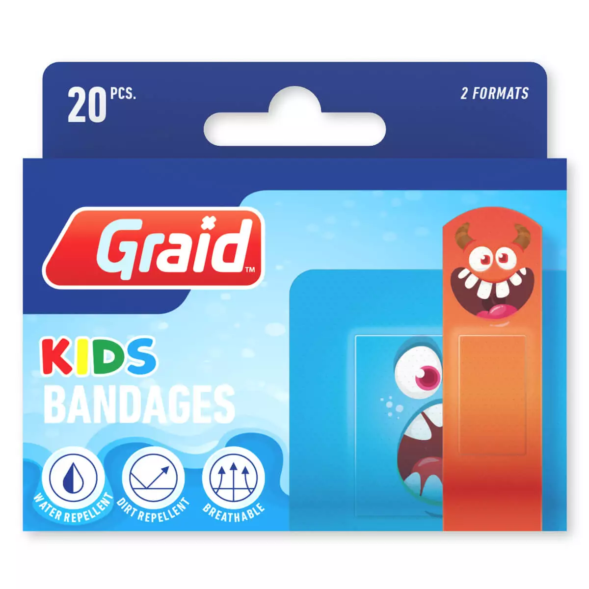Graid Printed Pflaster für Kinder