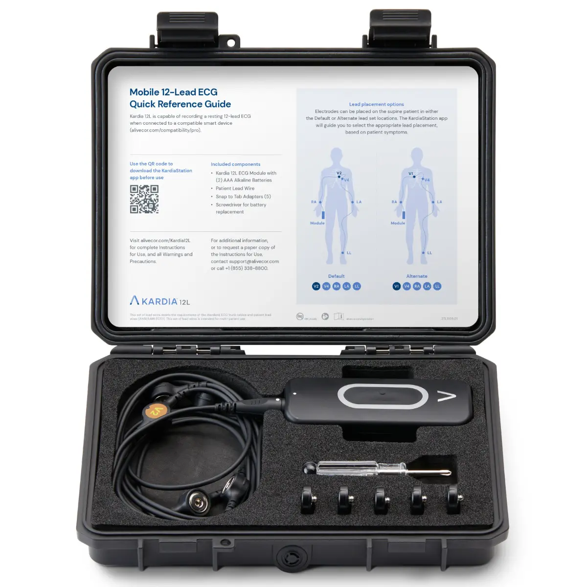 AliveCor Kardia 12L mobiles 12-Kanal EKG AliveCor Kardia 12L mobiles 12-Kanal EKG