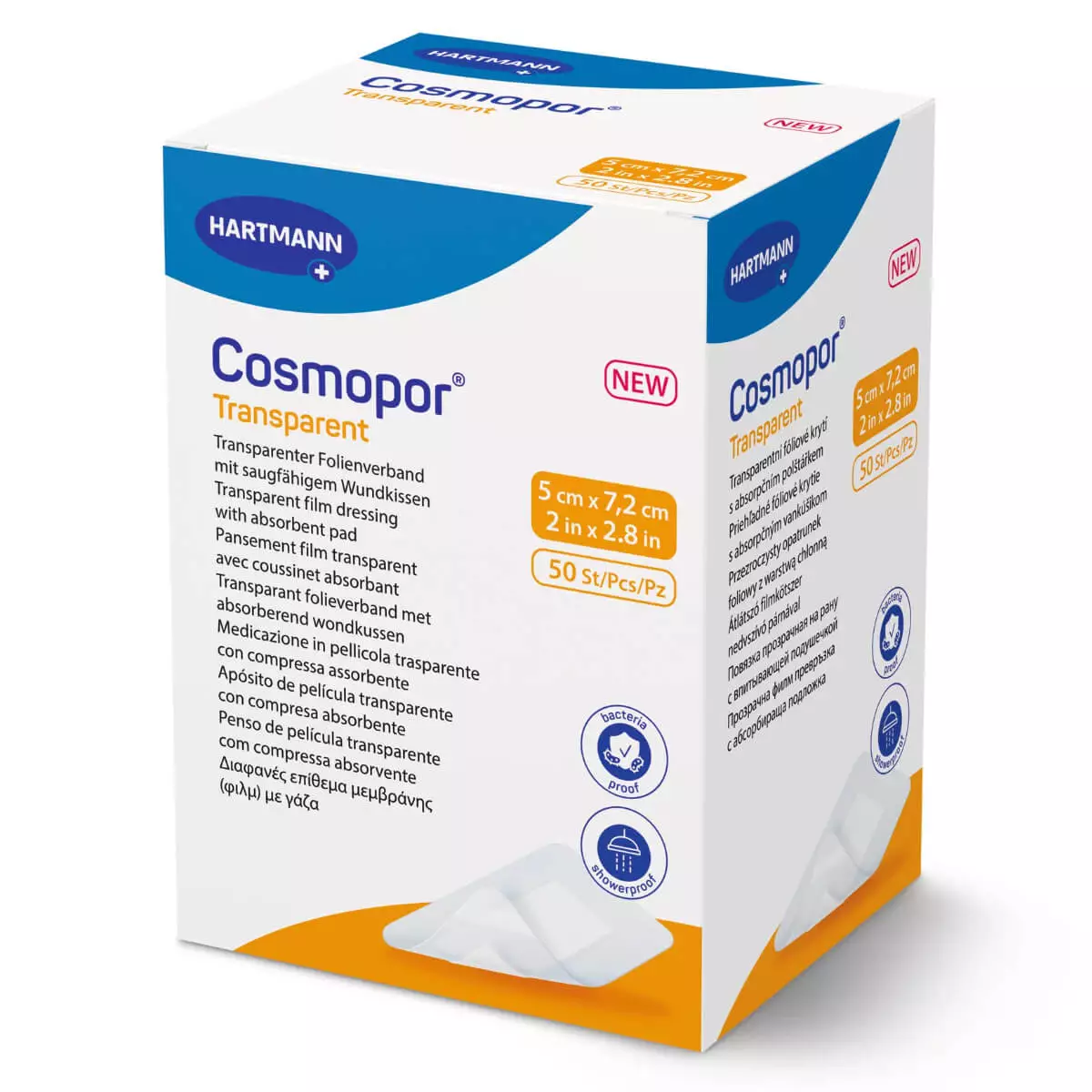 HARTMANN Cosmopor transparent Folienverband HARTMANN Cosmopor transparent Folienverband