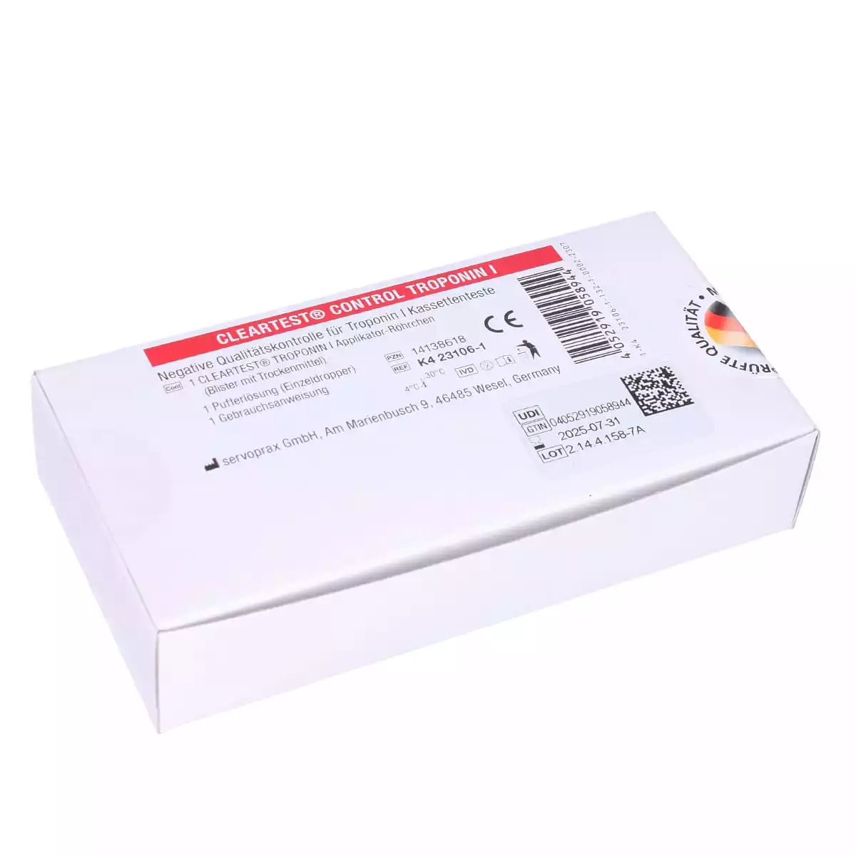 servoprax Cleartest Control Kit D-Dimer