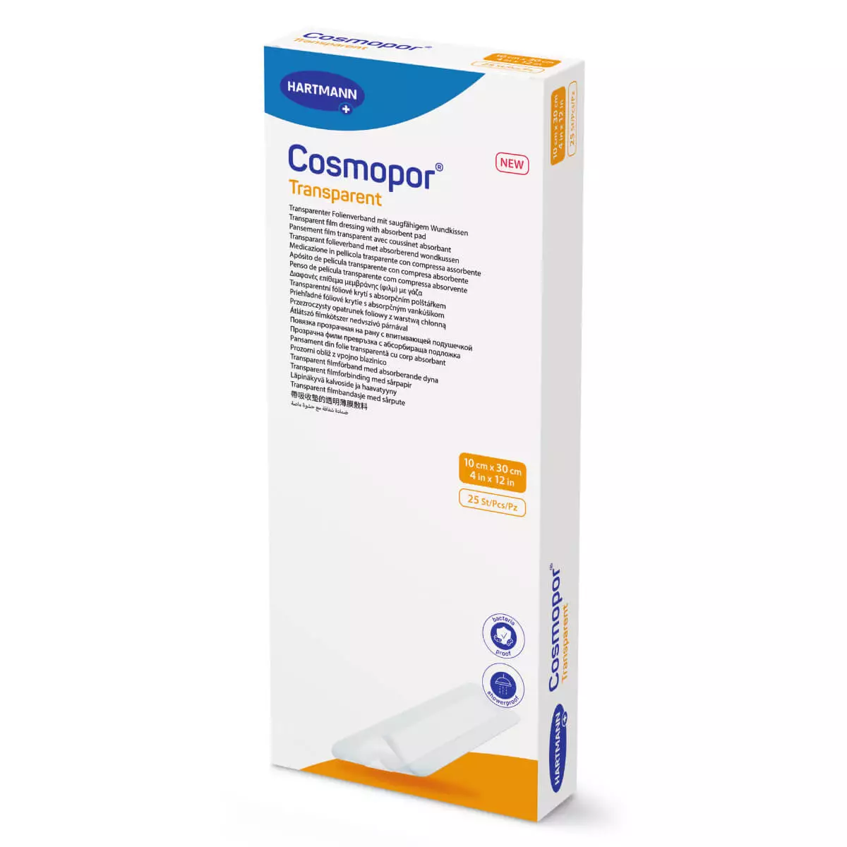 HARTMANN Cosmopor transparent Folienverband