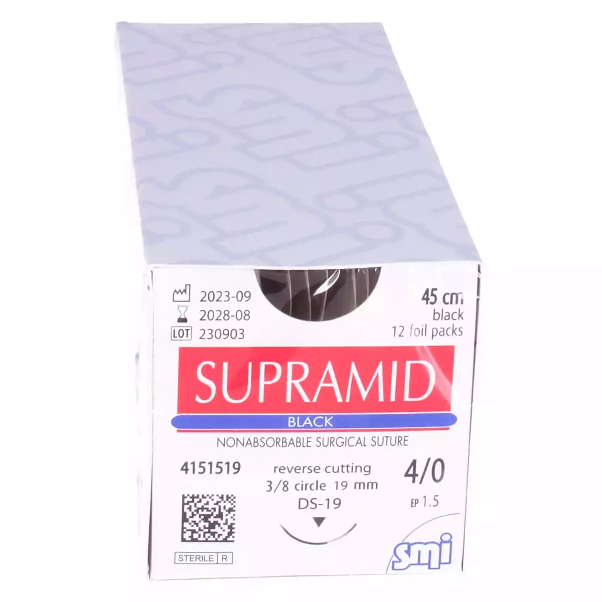 SMI Supramid Black Nahtmaterial SMI Supramid Black Nahtmaterial
