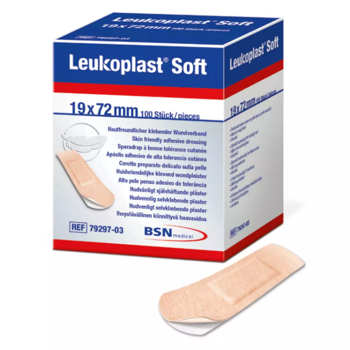 Leukoplast Soft Wundstrips
