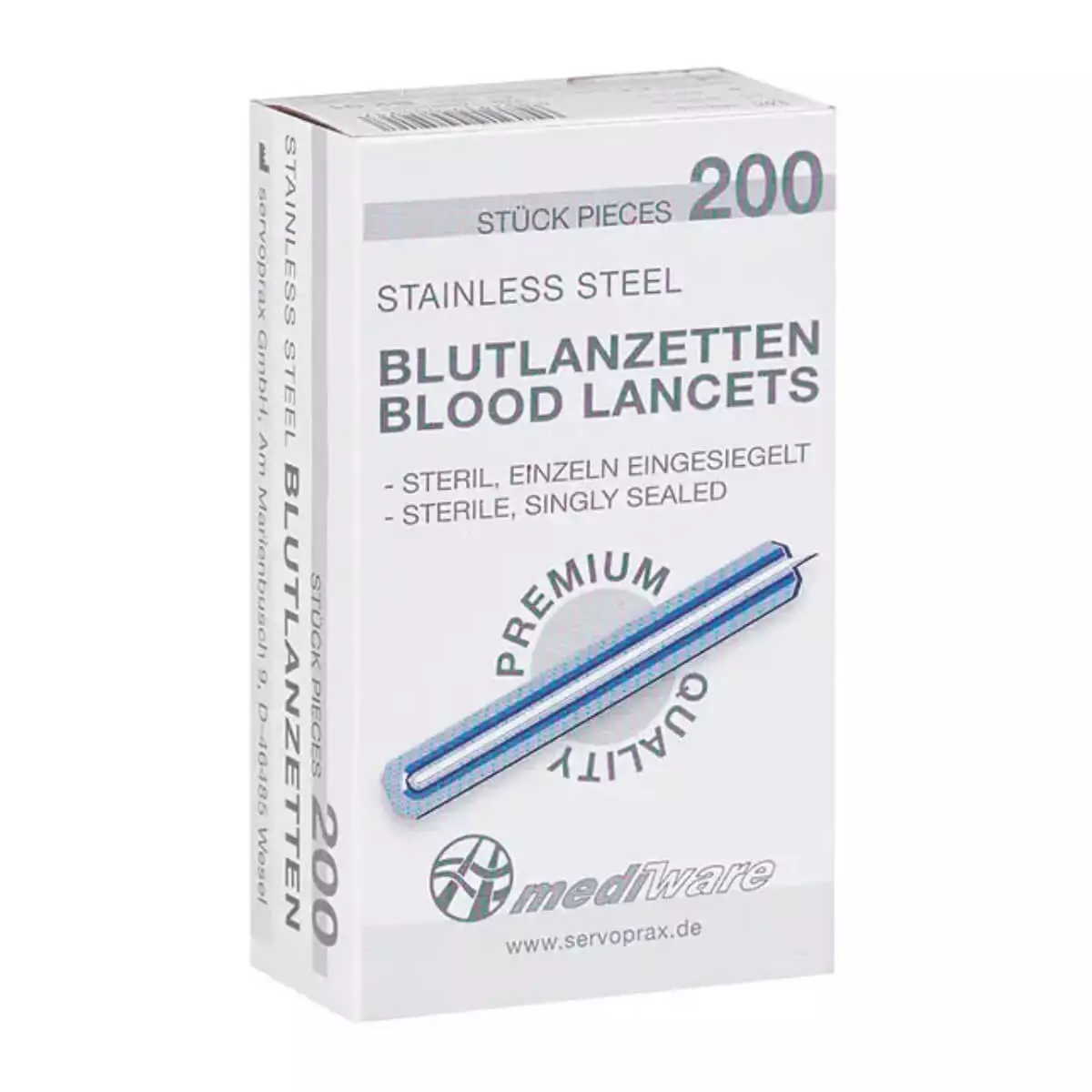 servoprax mediware Blutlanzetten Premium