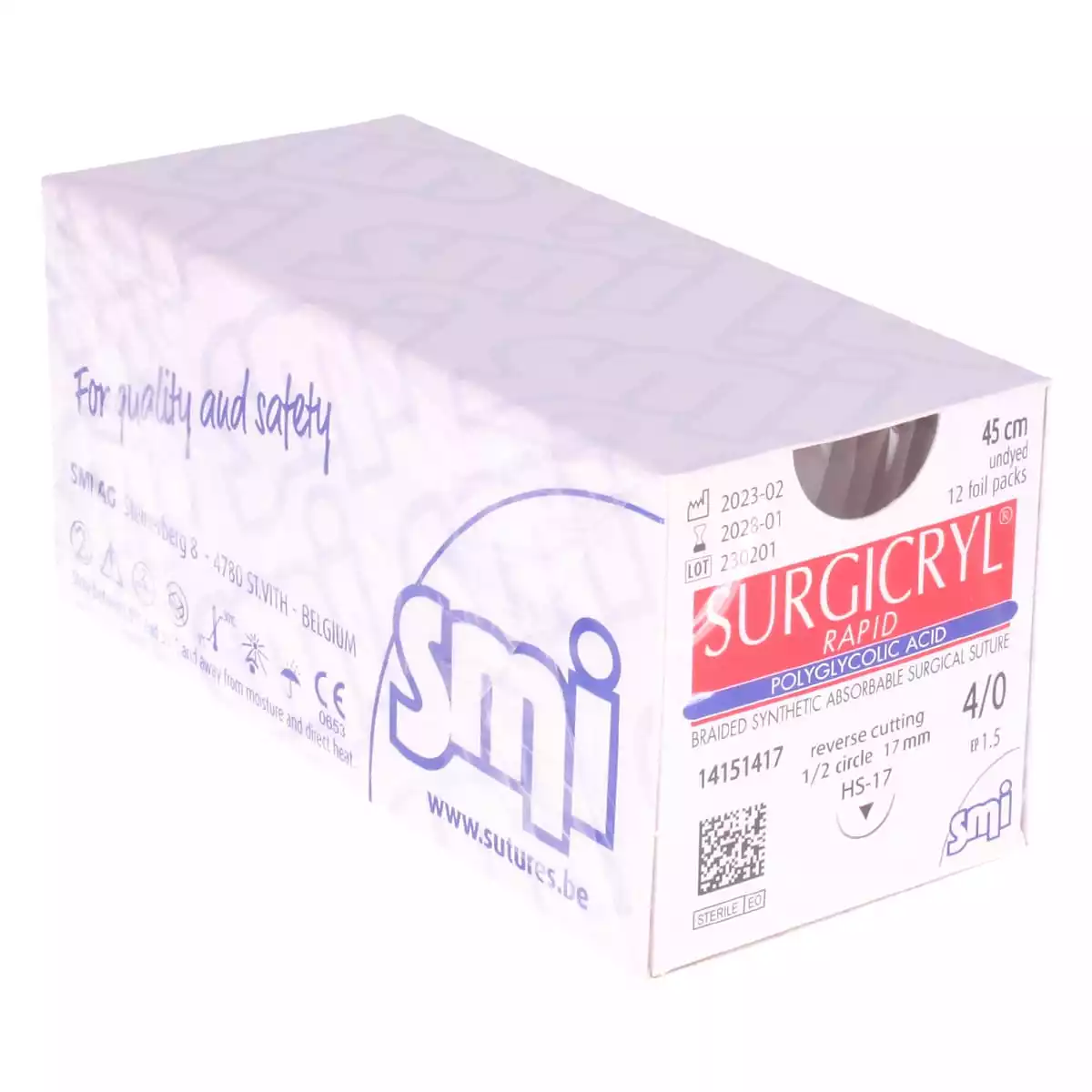 SMI Surgicryl Rapid Nahtmaterial SMI Surgicryl Rapid Nahtmaterial