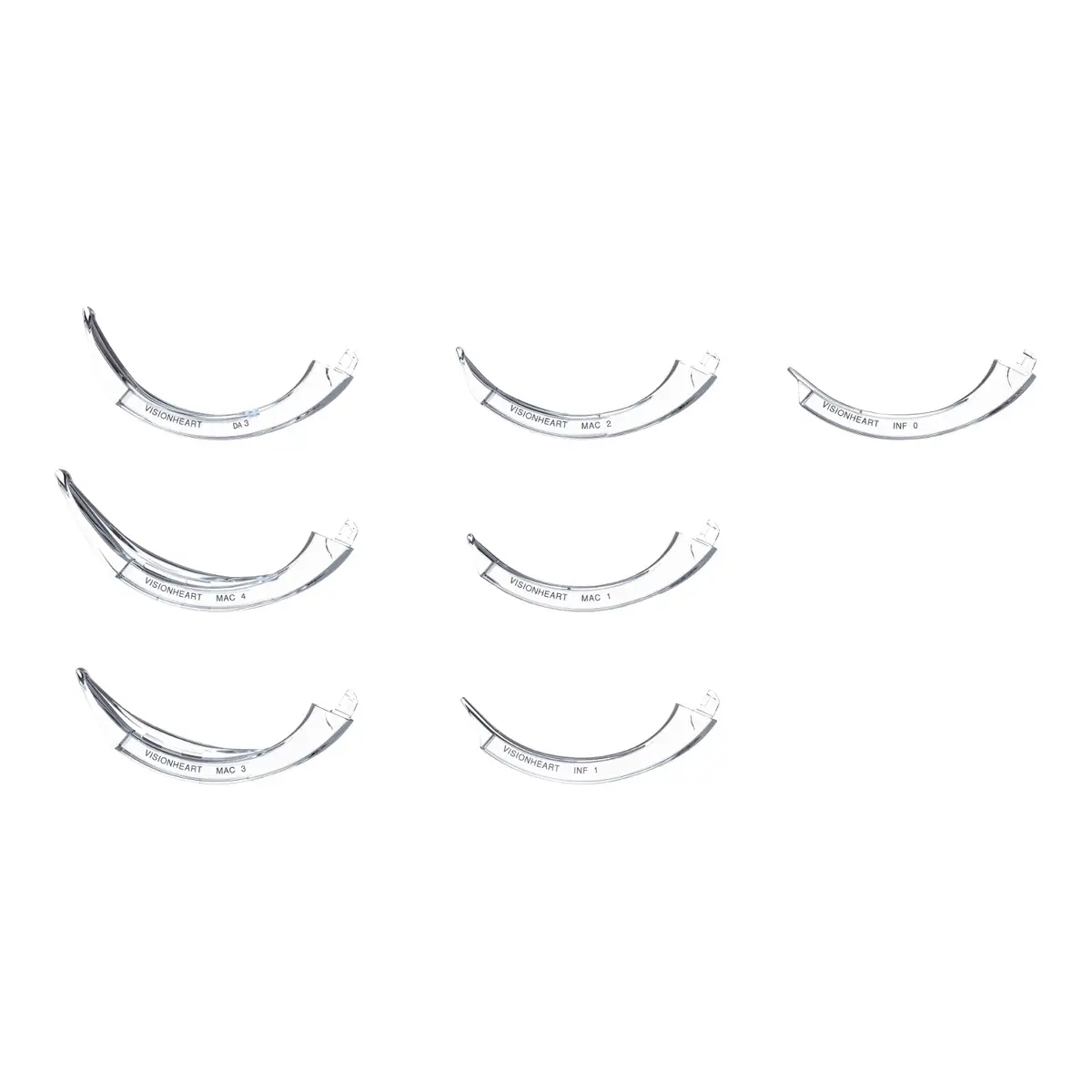 VisionHEART Einweglaryngoskopspatel für VX30 Videolaryngoskop VisionHEART Einweglaryngoskopspatel für VX30 Videolaryngoskop