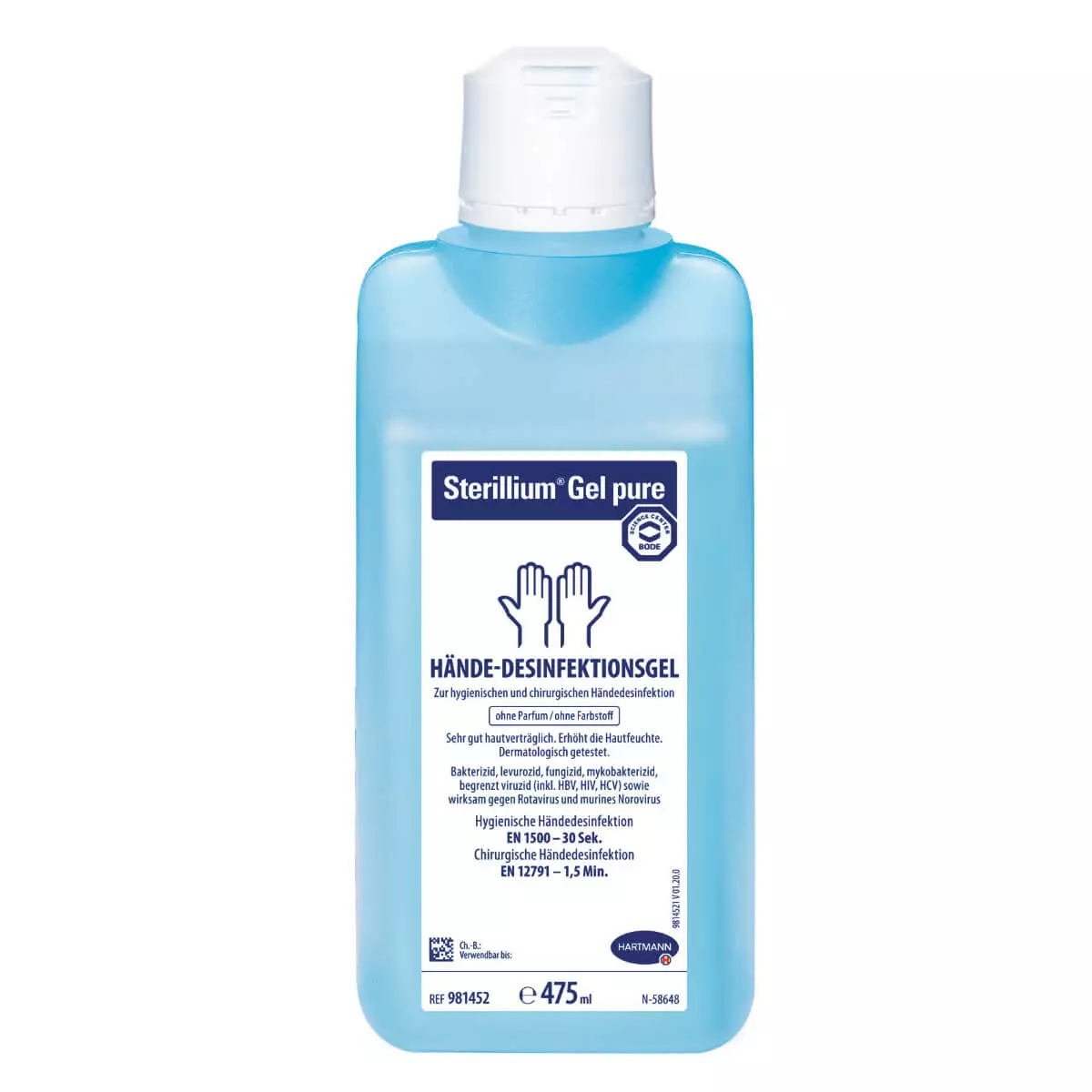 HARTMANN Bode Sterillium Gel pure
