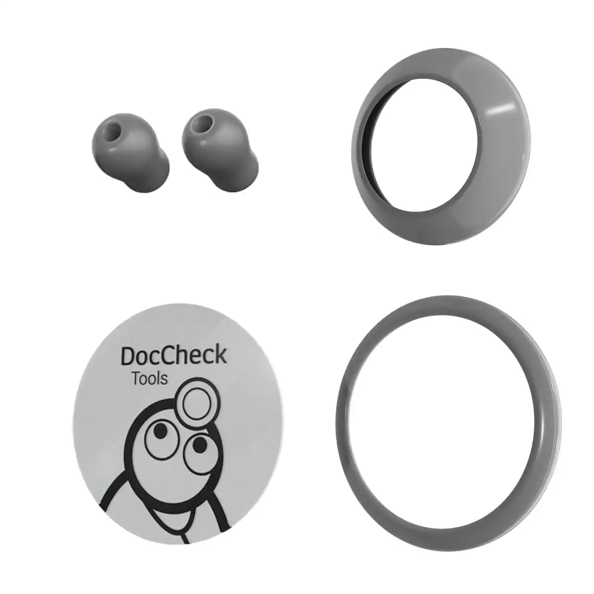 DocCheck Tools Ersatzteil-Set für Stethoskop "Lausch"