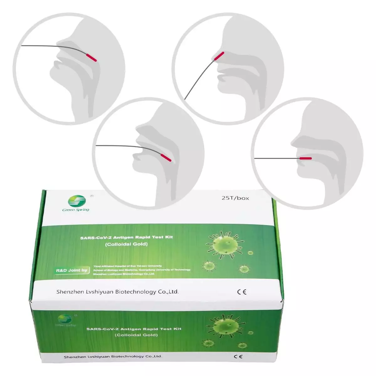 Shenzhen Lvshiyuan Biotechnology Green Spring SARS-CoV-2 Antigen Rapid Test Kit