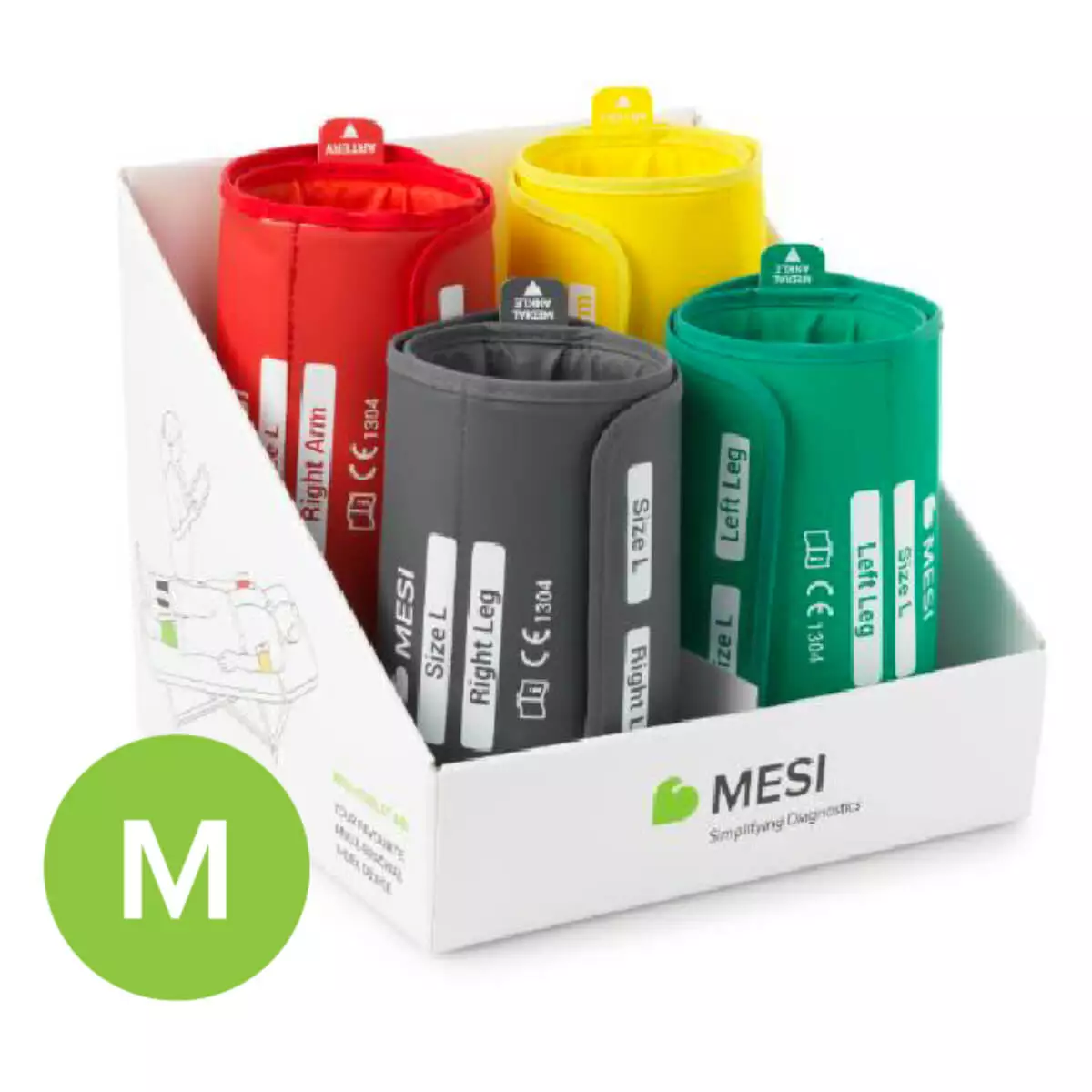 MESI mTABLET ABI Ersatzmanschettenset MESI mTABLET ABI Ersatzmanschettenset