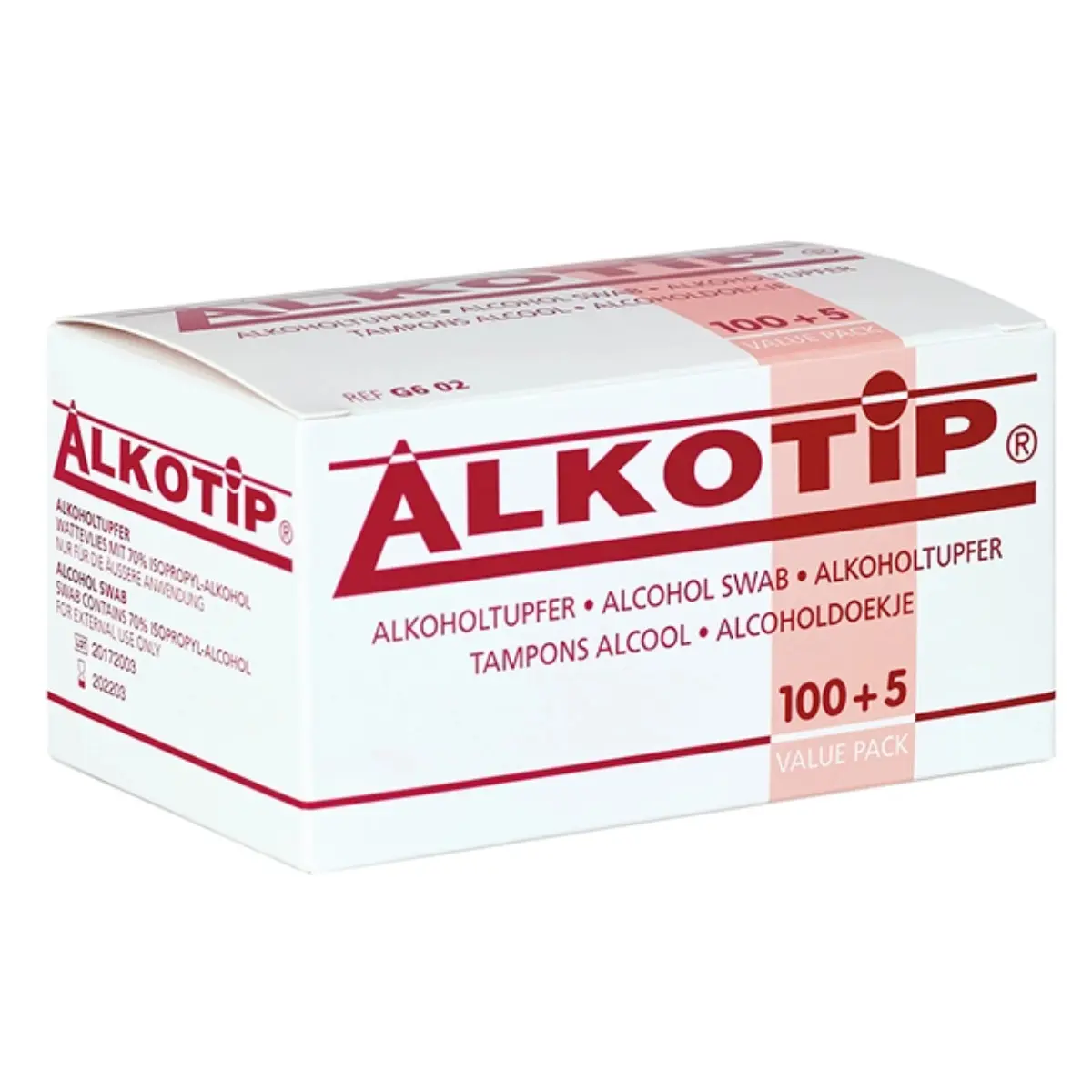 servoprax Alkotip Alkoholtupfer servoprax Alkotip Alkoholtupfer