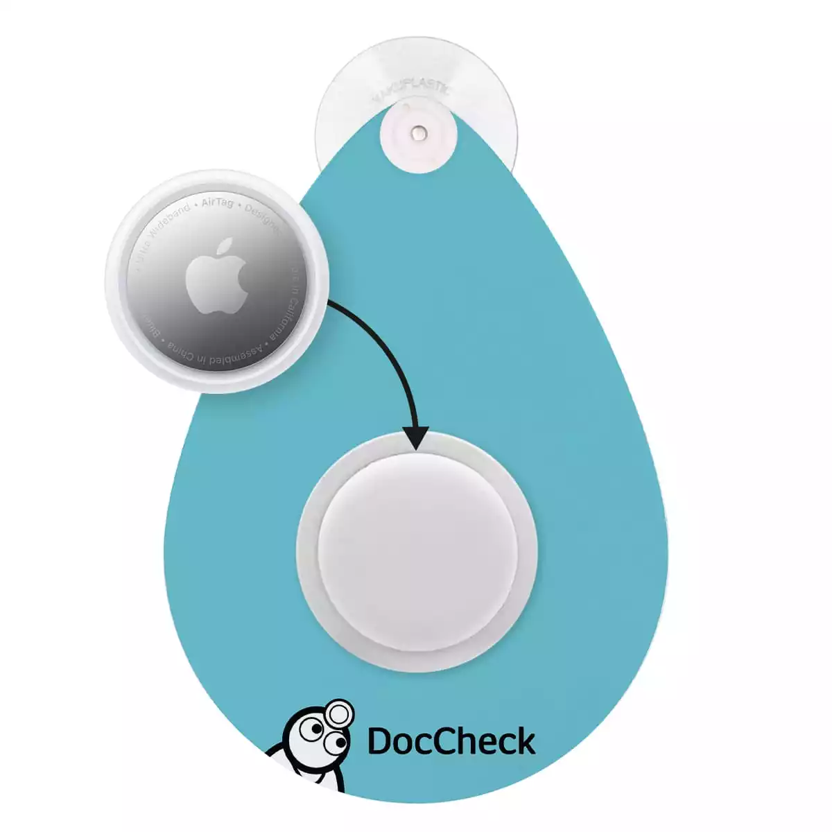 DocCheck Tools Kfz-Schild "Plopp!"
