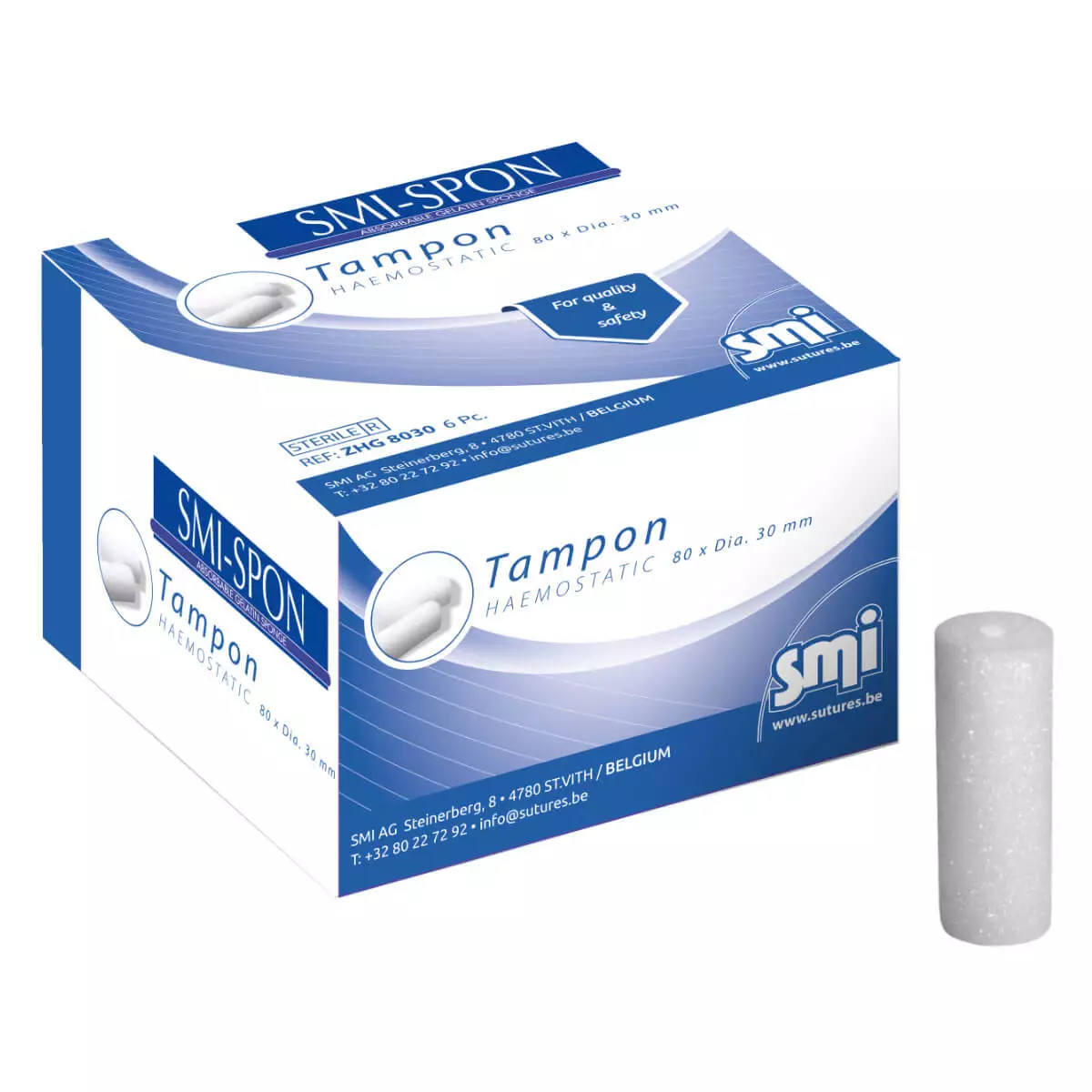 SMI SMI-Spon hämostatischer Gelatineschwamm SMI SMI-Spon hämostatischer Gelatineschwamm
