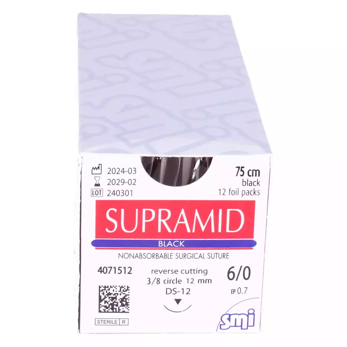 SMI Supramid Black Nahtmaterial