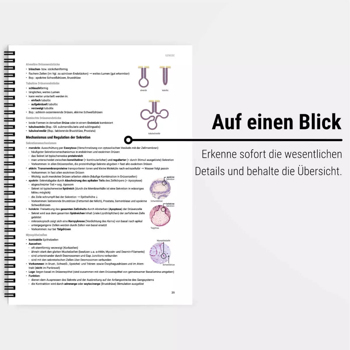 CORETEXT. Histologie Lernskript