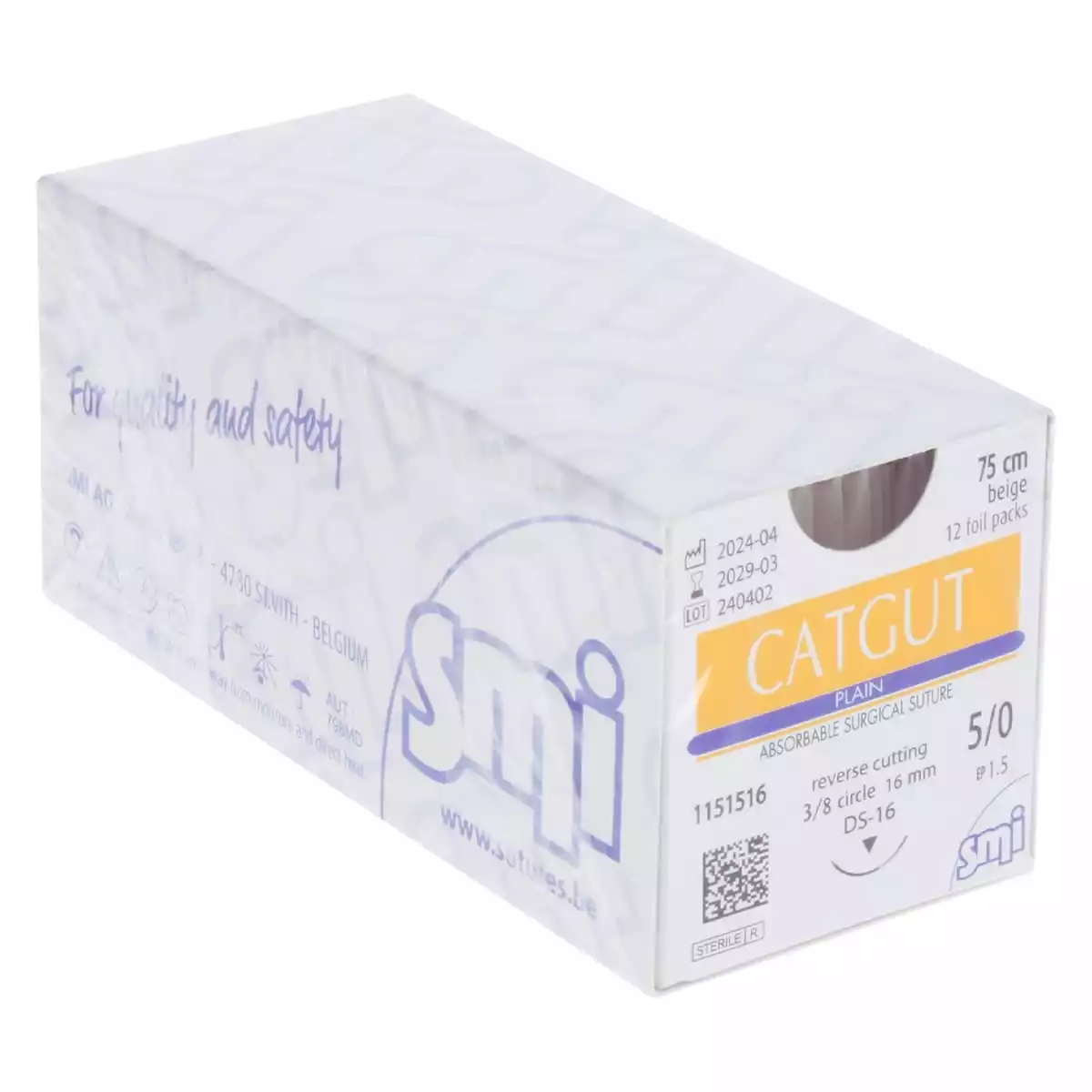 SMI Catgut Plain Nahtmaterial für Veterinärchirurgie