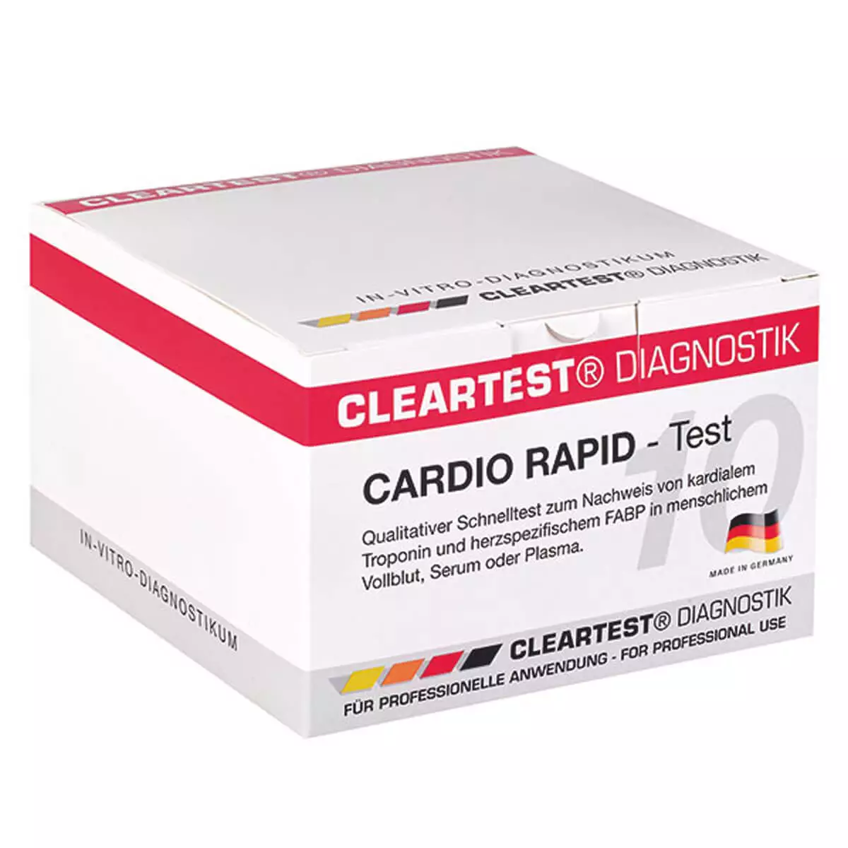 servoprax Cleartest Cardio Rapid Testkit