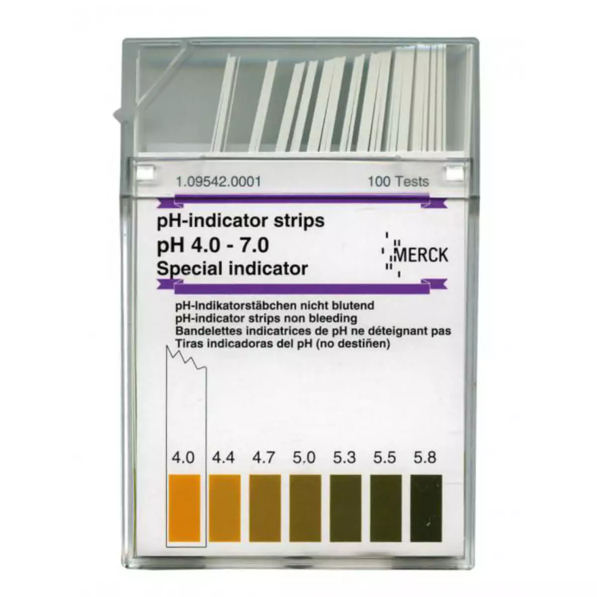 Merck pH-Indikatorstäbchen