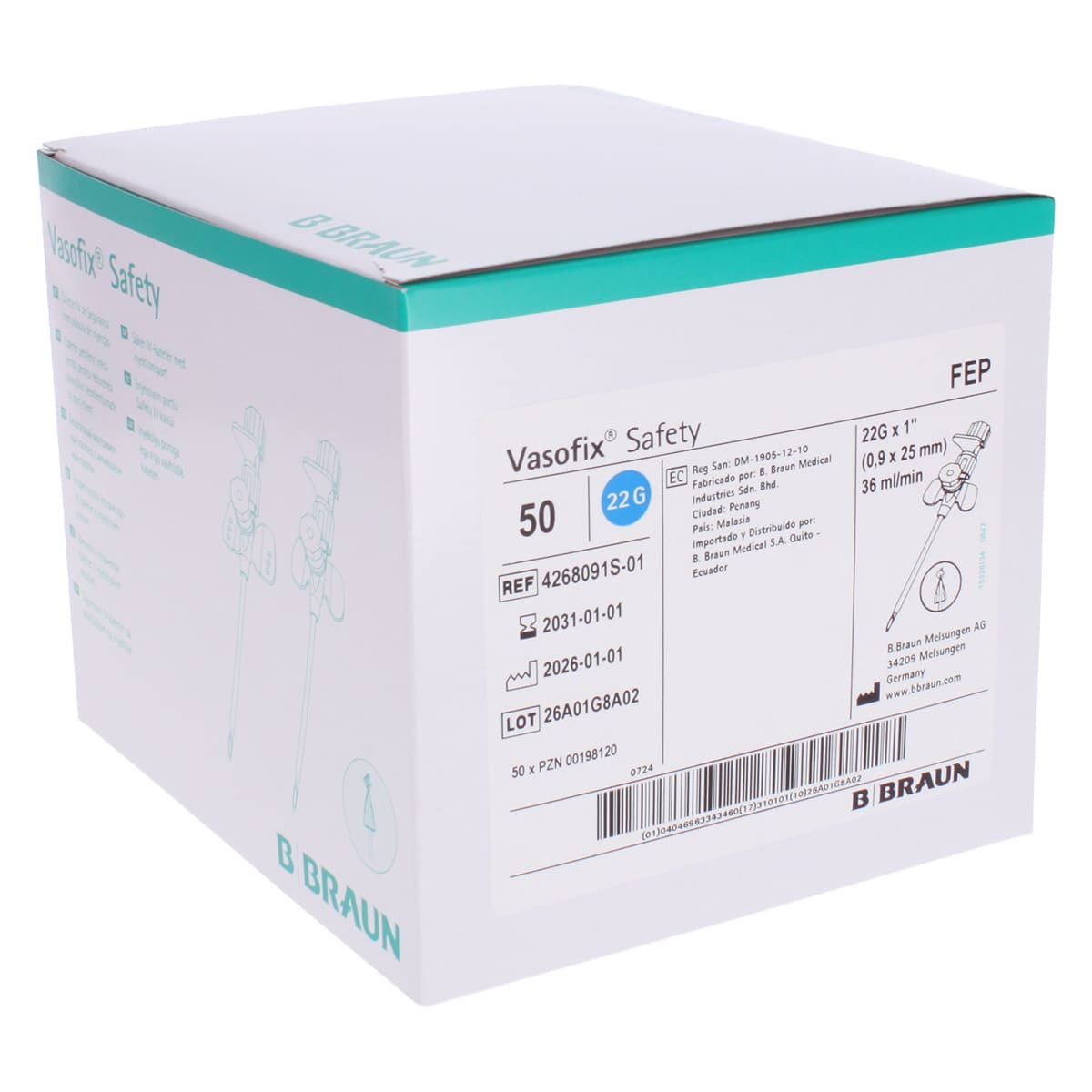 B. Braun Vasofix Safety Braunüle B. Braun Vasofix Safety Braunüle