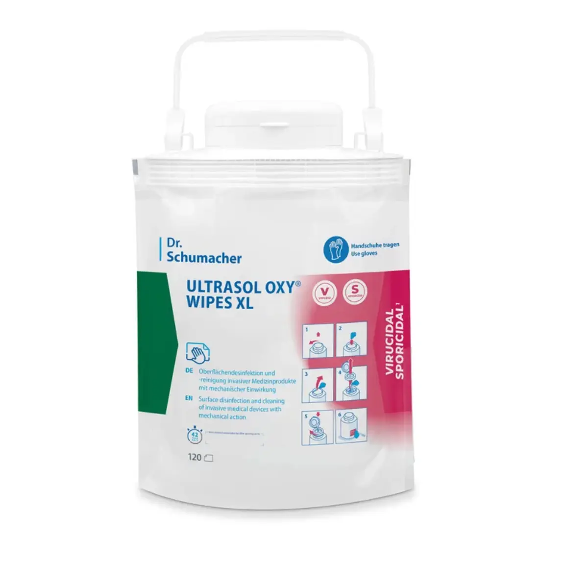 Dr. Schumacher Ultrasol Oxy Wipes Flächendesinfektionstücher Dr. Schumacher Ultrasol Oxy Wipes Flächendesinfektionstücher