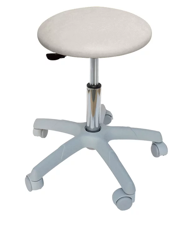 Ecopostural Rollhocker mit hellgrauem Fußkreuz