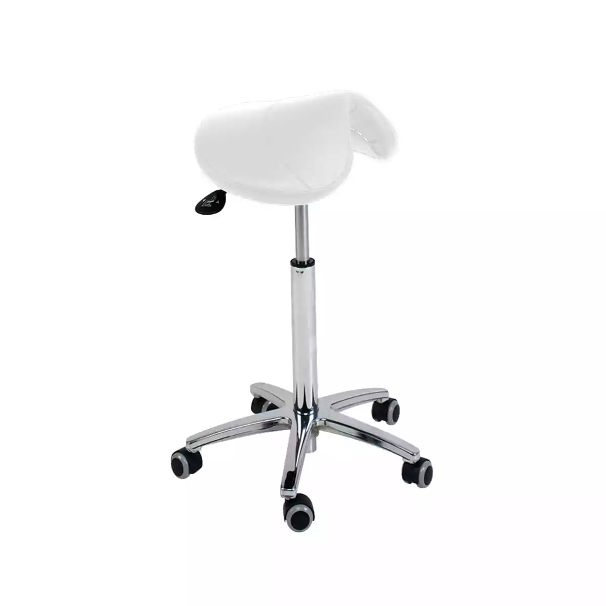 Ecopostural Rollhocker mit Sattelsitz
