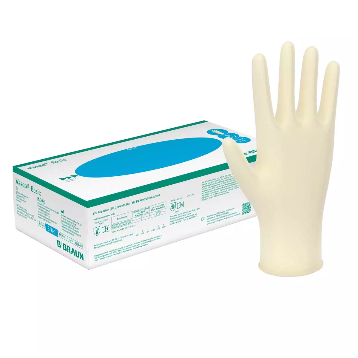 B. Braun Vasco Basic Untersuchungshandschuhe