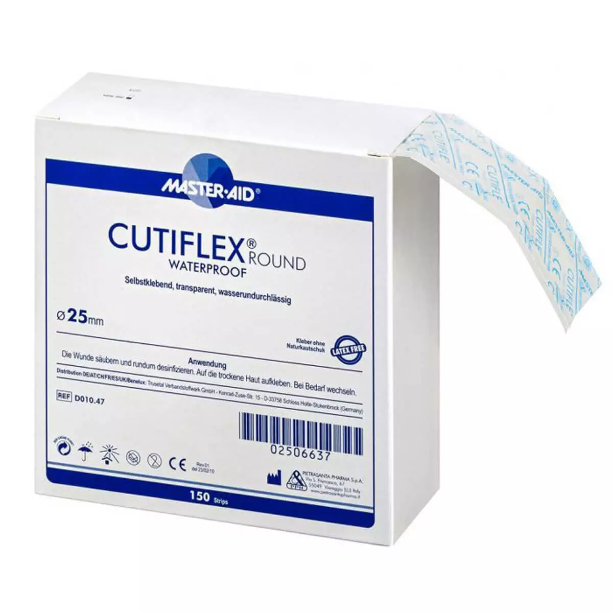 Master Aid Cutiflex Folienpflaster Master Aid Cutiflex Folienpflaster