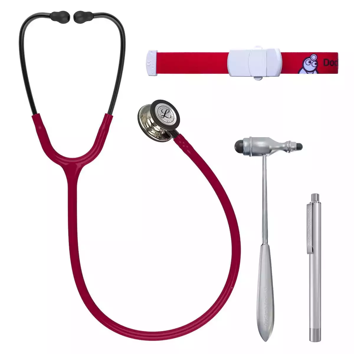 Littmann PJ/U-Kurs-Set Classic III – Black Champagne Edition