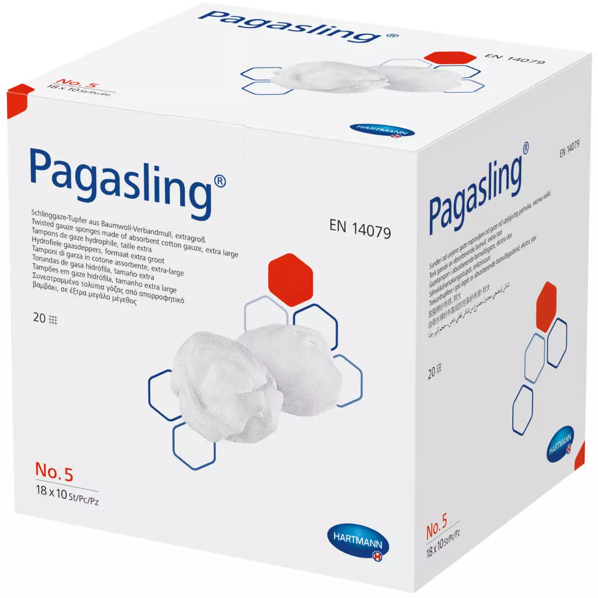 HARTMANN Pagasling sterile Schlinggazetupfer HARTMANN Pagasling sterile Schlinggazetupfer