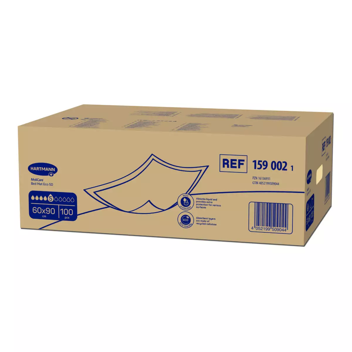HARTMANN MoliCare Bed Mat Eco Bettschutzeinlagen 5 Tropfen