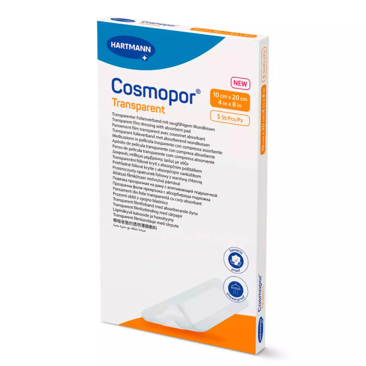 HARTMANN Cosmopor transparent Folienverband