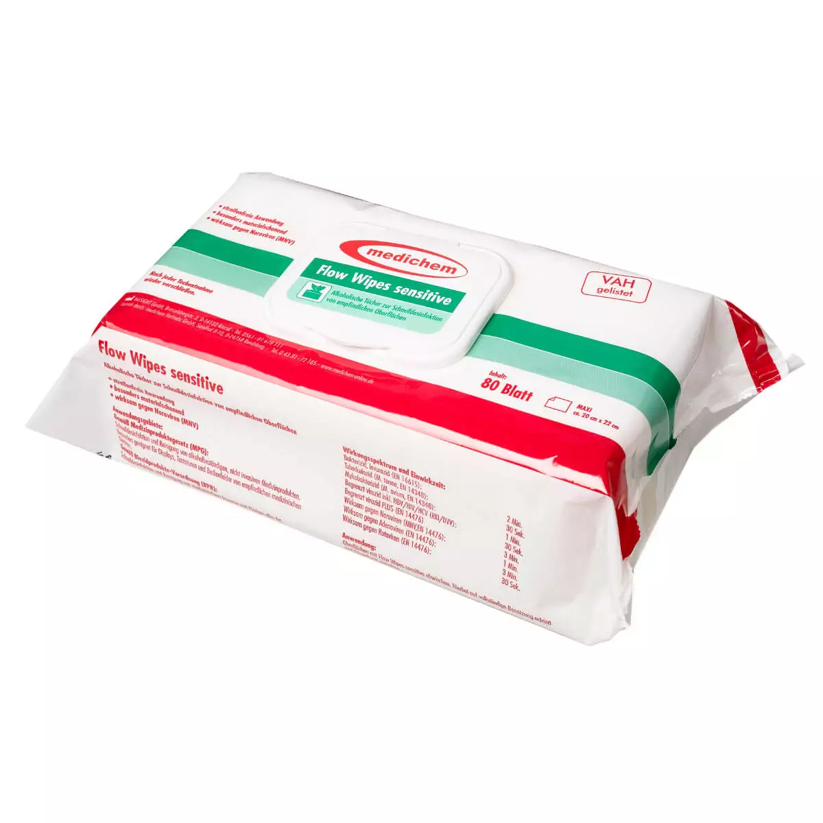 medichem Flow Wipes sensitive