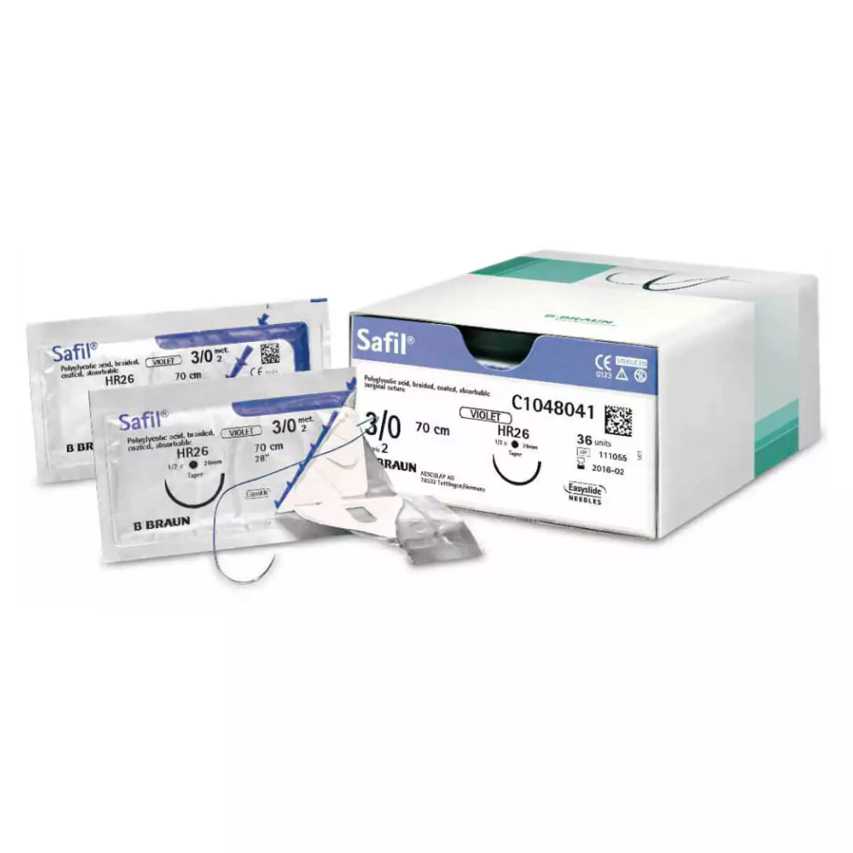 B. Braun Safil Nahtmaterial B. Braun Safil Nahtmaterial