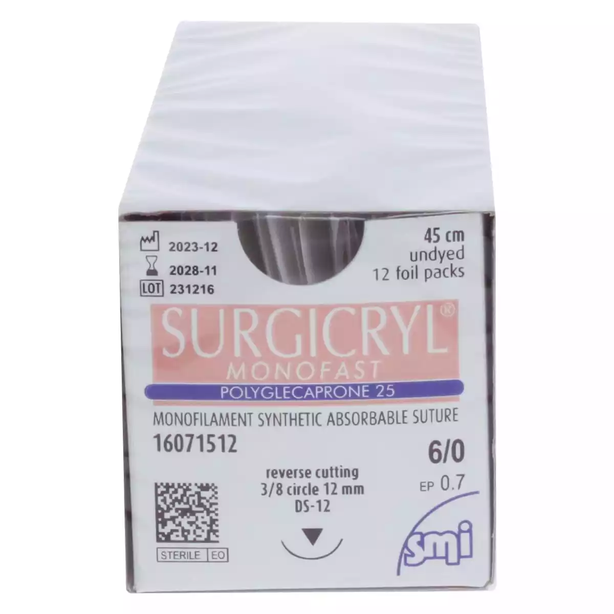 SMI Surgicryl Monofast Nahtmaterial