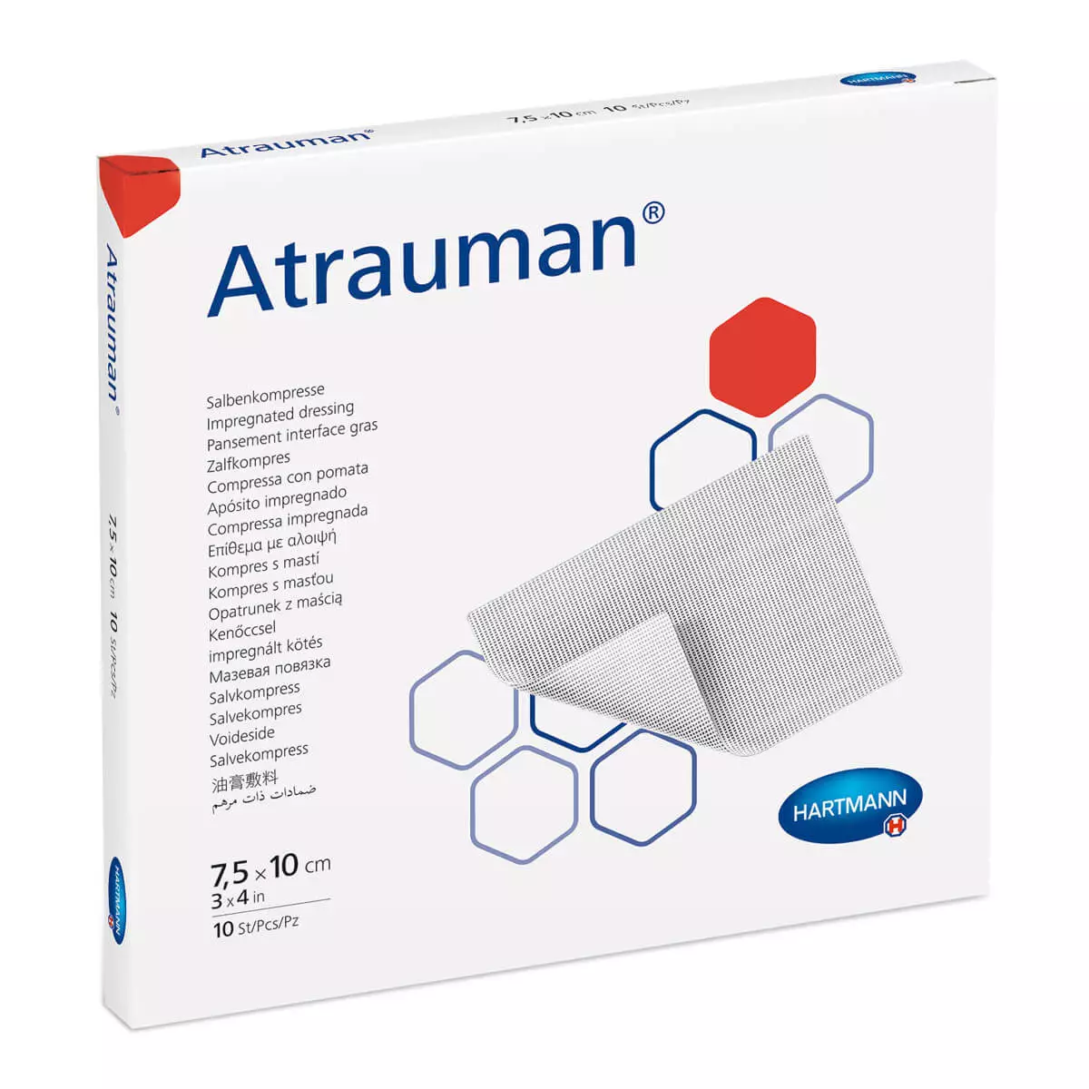 HARTMANN Atrauman Salbenkompressen steril HARTMANN Atrauman Salbenkompressen steril