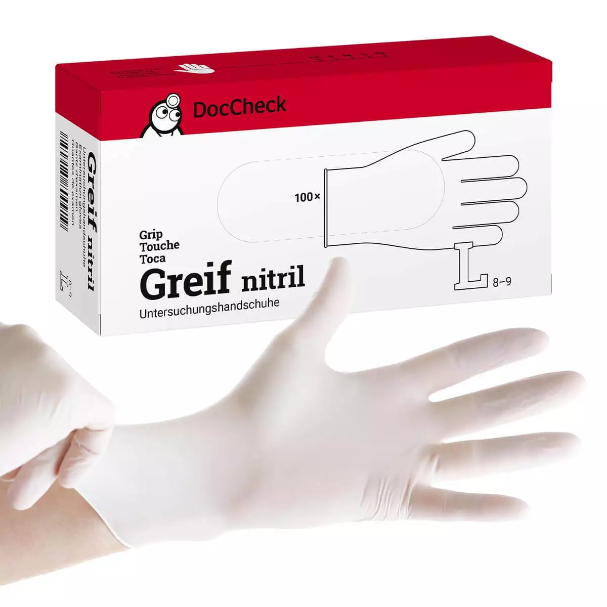 DocCheck Tools Handschuhe "Greif nitril" DocCheck Tools Handschuhe "Greif nitril"