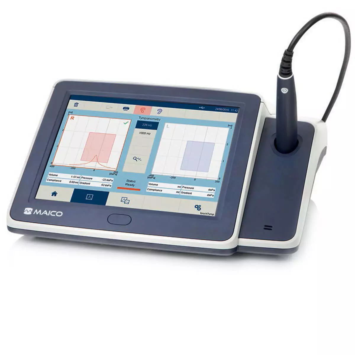 MAICO touchTymp RaceCar MI 24 Tympanometer