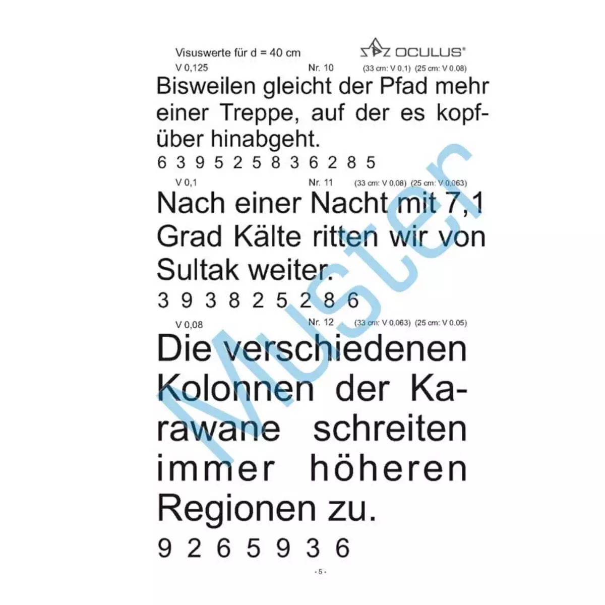 OCULUS Nahleseprobe 2