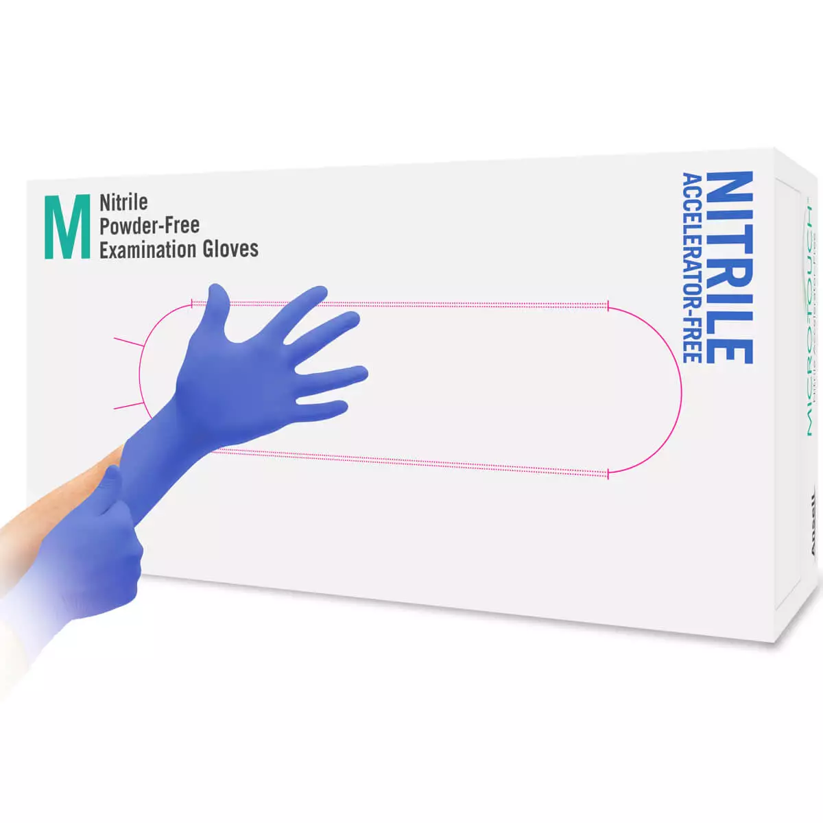 Ansell MICRO-TOUCH Nitrile Accelerator-Free Untersuchungshandschuh