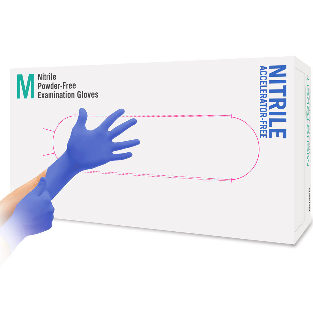 Ansell MICRO-TOUCH Nitrile Accelerator-Free Untersuchungshandschuh Ansell MICRO-TOUCH Nitrile Accelerator-Free Untersuchungshandschuh