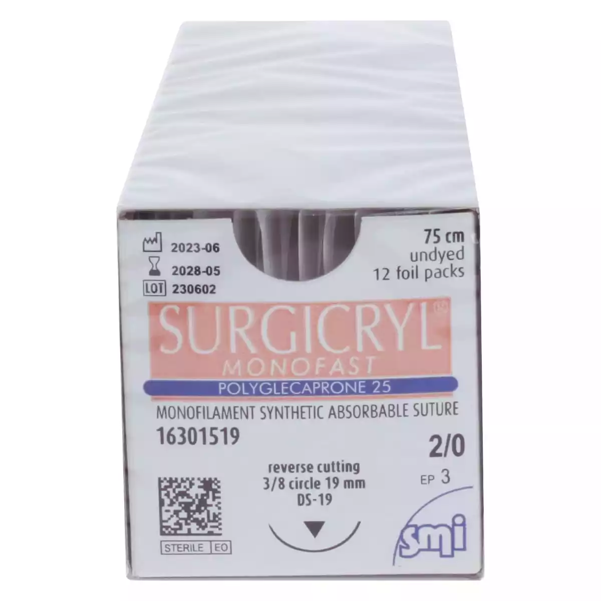 SMI Surgicryl Monofast Nahtmaterial