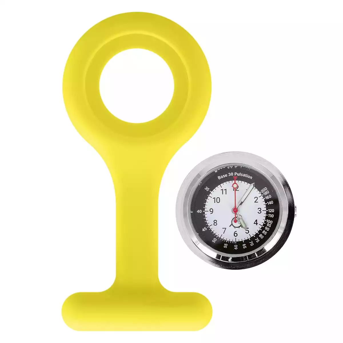 DocCheck Tools Silikon-Schwesternuhr mit Clip "Tic"