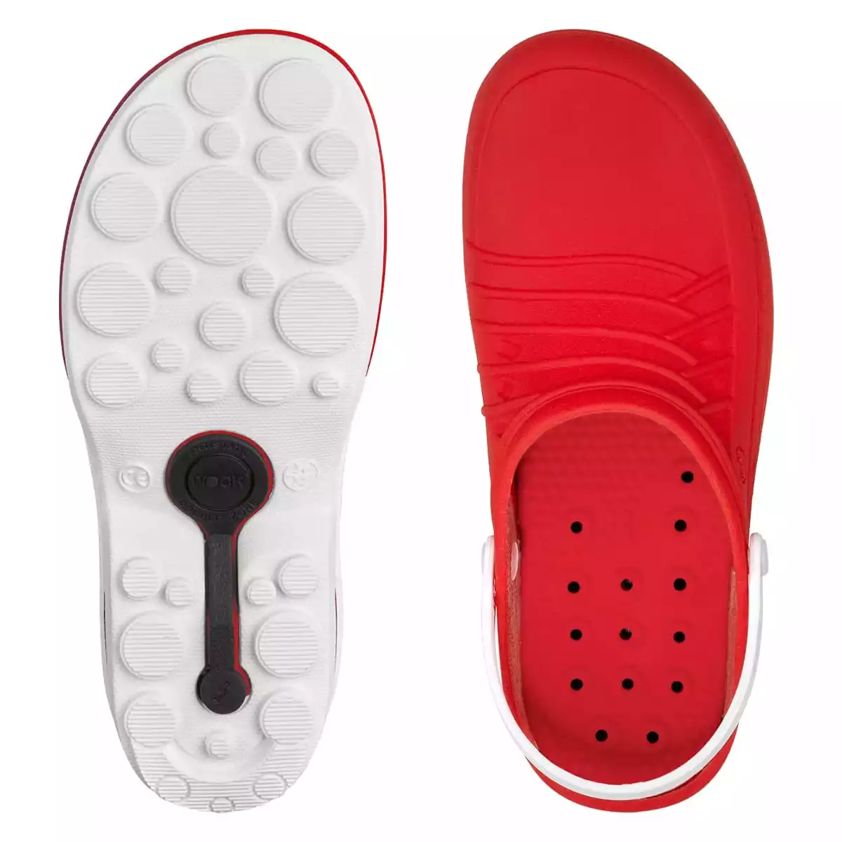 WOCK CLOG Schuhe mit Riemen