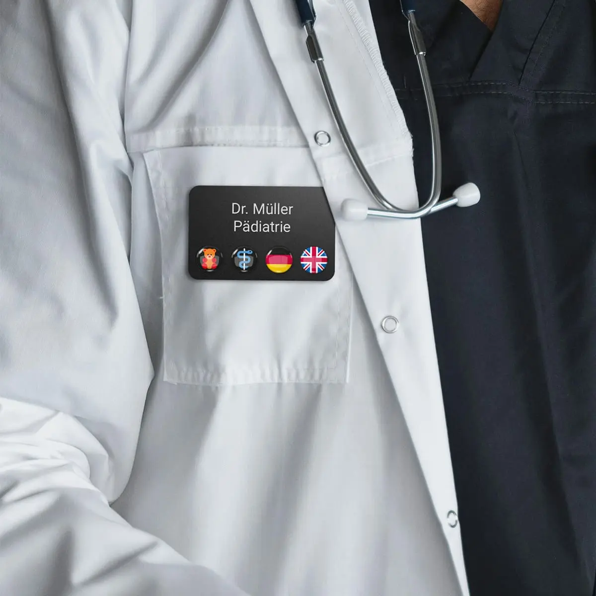 DocCheck Thïngs Magnetisches Namensschild "DocTag" DocCheck Thïngs Magnetisches Namensschild "DocTag"