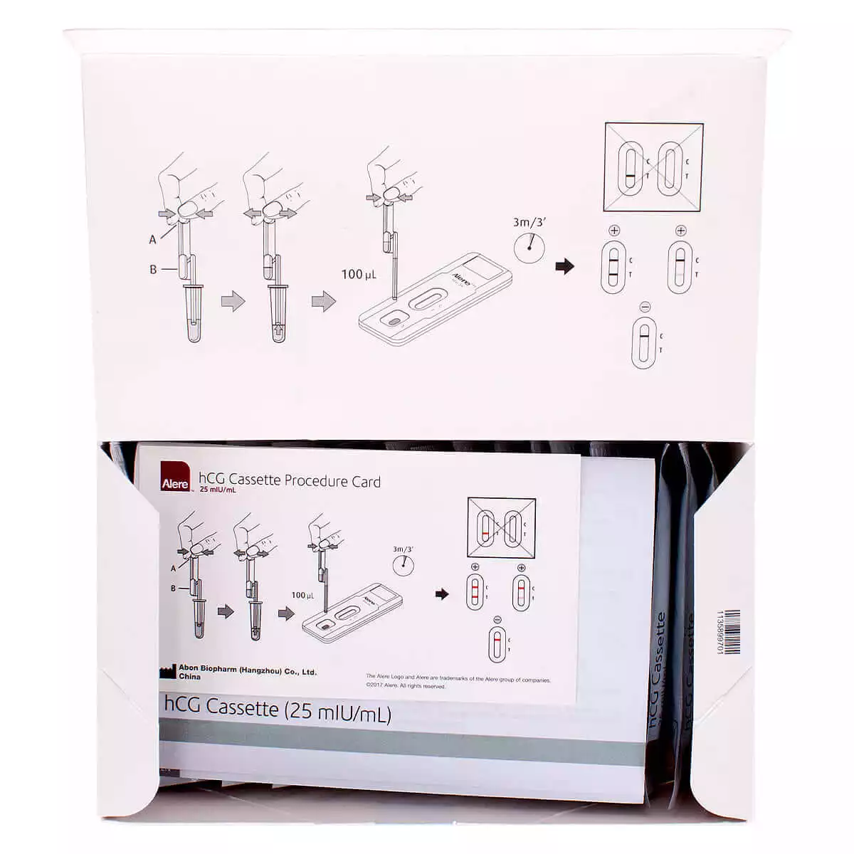 Abbott Alere hCG Kassetten Test (25 mIE/ml)
