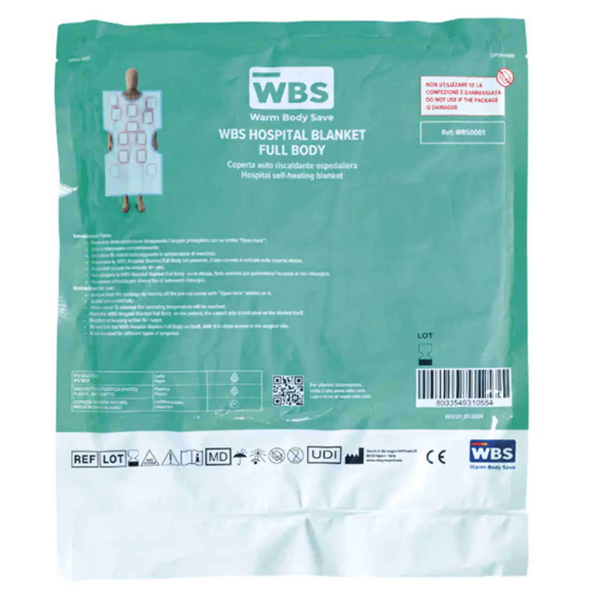 WBS Patientenwärmedecke