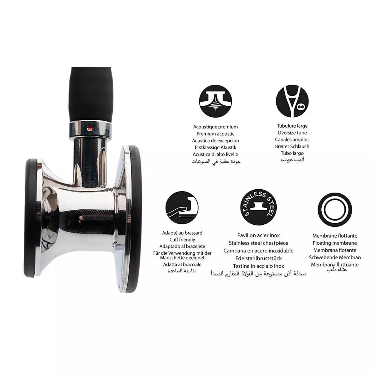 Spengler Cardio Prestige II Doppelkopf-Stethoskop